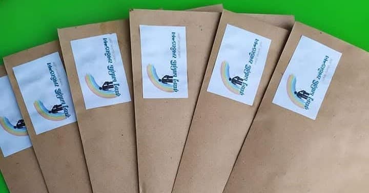 Charity event background left